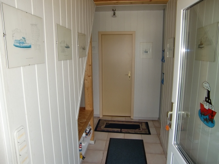 Der Hauseingang - zur Ferienwohnung